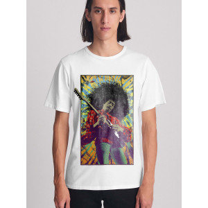Tricou Jimi Hendrix cu chitara